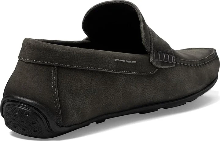 Marc Joseph New York Nebraska Men's Shoes Grey Nobuck Grainy : 10 M, Leather - Image 4