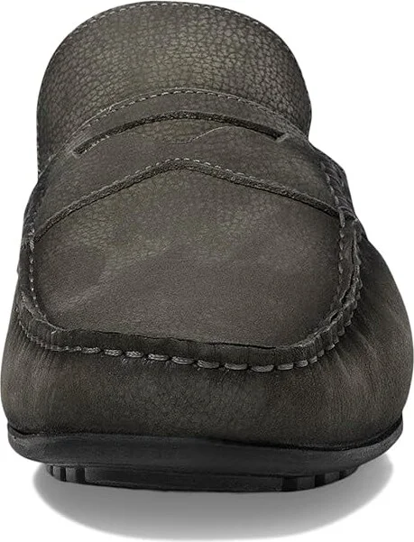 Marc Joseph New York Nebraska Men's Shoes Grey Nobuck Grainy : 10 M, Leather - Image 5