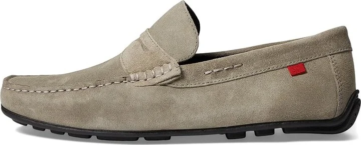 Marc Joseph New York Nebraska Men's Shoes Grey Suede : 8 M, Leather - Image 6