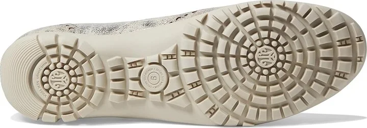Marc Joseph New York Nyc Golf Women's Flat Shoes Silver Metallic Wash : 6.5 M, Leather - Image 3