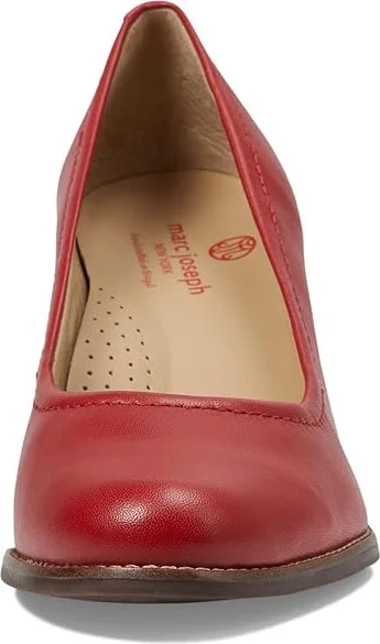 Marc Joseph New York Nyc Pump Women's Shoes Campari Napa : 10.5 M, Leather - Image 2