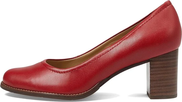 Marc Joseph New York Nyc Pump Women's Shoes Campari Napa : 10.5 M, Leather - Image 5