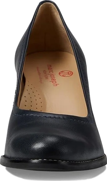 Marc Joseph New York Nyc Pump Women's Shoes Navy Napa : 6 M, Leather - Image 2