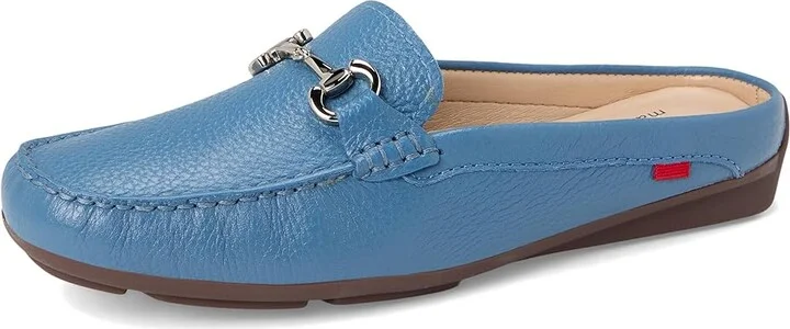 Marc Joseph New York Ocean Drive Mule Women's Shoes Atlantic Blue Tumbled : 6.5 M, Nappa - Image 5