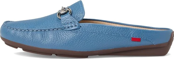Marc Joseph New York Ocean Drive Mule Women's Shoes Atlantic Blue Tumbled : 6.5 M, Nappa - Image 6