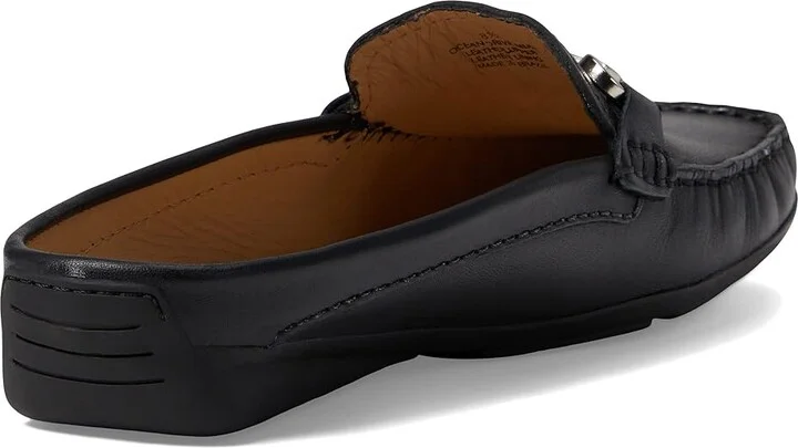 Marc Joseph New York Ocean Drive Mule Women's Shoes Black Nappa : 5.5 M - Image 4