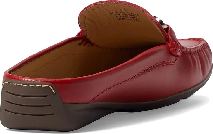 Marc Joseph New York Ocean Drive Mule Women's Shoes Campari Nappa : 6 M - Image 4