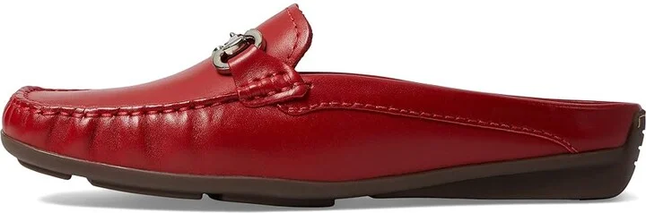 Marc Joseph New York Ocean Drive Mule Women's Shoes Campari Nappa : 6 M - Image 5