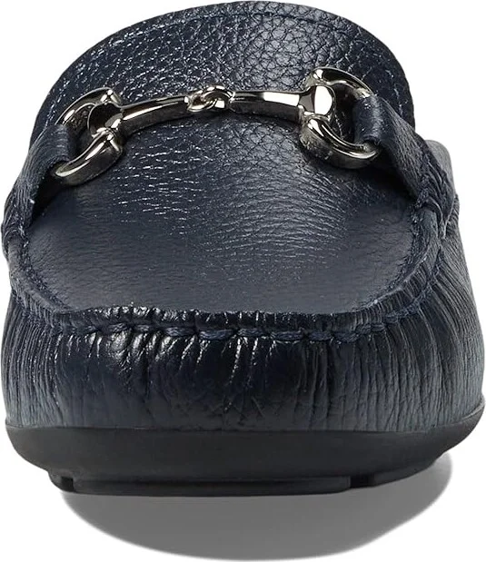 Marc Joseph New York Ocean Drive Mule Women's Shoes Navy Grainy : 5 M, Leather/Nappa - Image 2