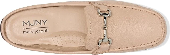 Marc Joseph New York Ocean Drive Mule Women's Shoes Nude Tumbled : 9 M, Nappa - Image 2