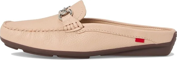 Marc Joseph New York Ocean Drive Mule Women's Shoes Nude Tumbled : 9 M, Nappa - Image 6