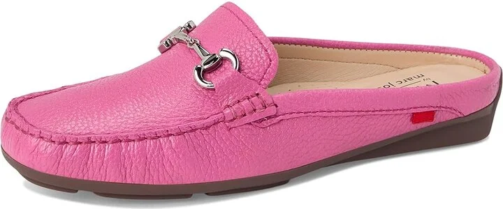Marc Joseph New York Ocean Drive Mule Women's Shoes Passion Pink Tubmled : 7 M, Nappa - Image 5