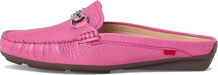 Marc Joseph New York Ocean Drive Mule Women's Shoes Passion Pink Tubmled : 7 M, Nappa - Image 6