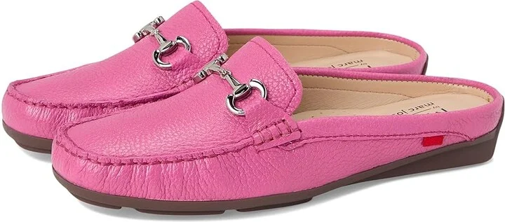 Marc Joseph New York Ocean Drive Mule Women's Shoes Passion Pink Tubmled : 7 M, Nappa