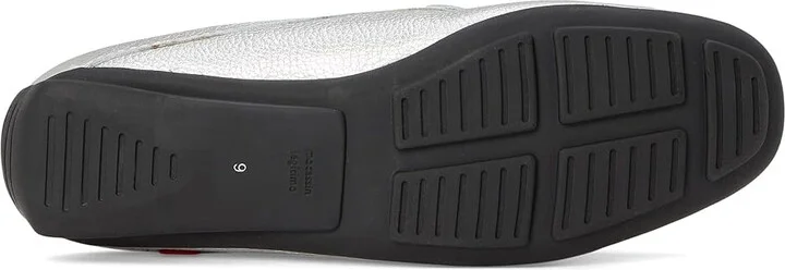 Marc Joseph New York Ocean Drive Mule Women's Shoes Silver Tumbled : 7 M, Nappa - Image 3