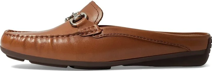 Marc Joseph New York Ocean Drive Mule Women's Shoes Tan Burnished Nappa : 6.5 M - Image 5