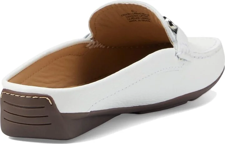 Marc Joseph New York Ocean Drive Mule Women's Shoes White Grainy : 5 M, Leather/Nappa - Image 4