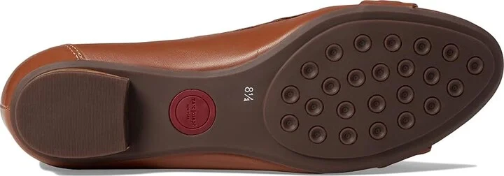 Marc Joseph New York Park Ave Flat Women's Shoes Cognac Nappa/Patent : 5 M, Leather - Image 3