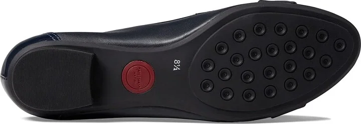 Marc Joseph New York Park Ave Flat Women's Shoes Navy Nappa/Patent : 6 M, Leather - Image 3