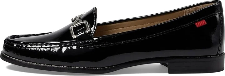 Marc Joseph New York Park Ave Women's Flat Shoes Black Soft Patent : 7.5 M, Leather - Image 6