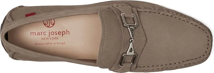 Marc Joseph New York Park Avenue Men's Shoes Taupe Italo Grainy : 9 M, Leather - Image 2