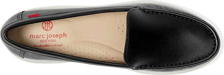 Marc Joseph New York Prospect Park Women's Flat Shoes Black Napa : 10 M, Leather/Rubber - Image 2