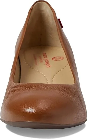 Marc Joseph New York Prospect Wedge Women's Wedge Shoes Cognac Napa Soft : 6.5 M - Image 2
