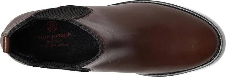 Marc Joseph New York Queensboro Bootie Women's Shoes Dark Walnut Napa : 9.5 M, Leather - Image 2