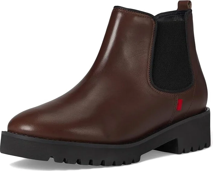 Marc Joseph New York Queensboro Bootie Women's Shoes Dark Walnut Napa : 9.5 M, Leather - Image 5