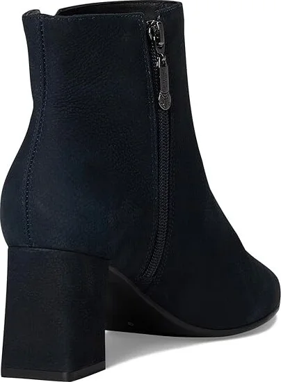 Marc Joseph New York Ramona Ave Bootie Women's Shoes Navy Italo Grainy : 7.5 M, Leather - Image 4