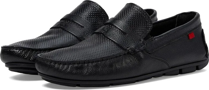 Marc Joseph New York River Road Men's Lace Up Wing Tip Shoes Black Grainy : 10.5 M, Leather/Rubber