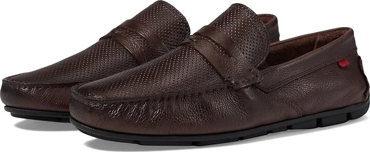 Marc Joseph New York River Road Men's Lace Up Wing Tip Shoes Brown Grainy : 11 M, Leather/Rubber