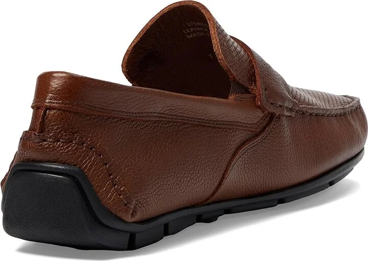 Marc Joseph New York River Road Men's Lace Up Wing Tip Shoes Cognac Grainy : 11 M, Leather/Rubber - Image 4