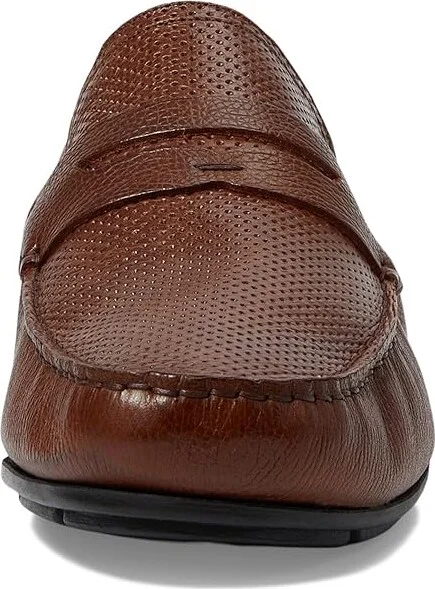Marc Joseph New York River Road Men's Lace Up Wing Tip Shoes Cognac Grainy : 11 M, Leather/Rubber - Image 5