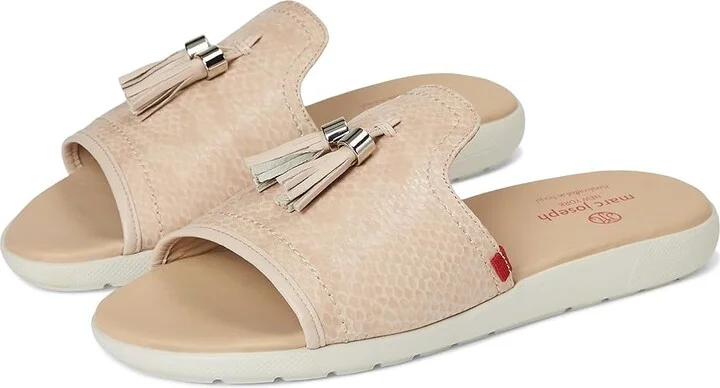 Marc Joseph New York Riverside Women's Sandals Nude Snake : 7 M, Leather