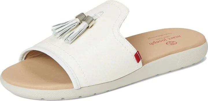 Marc Joseph New York Riverside Women's Sandals White Snake : 9 M, Leather - Image 5