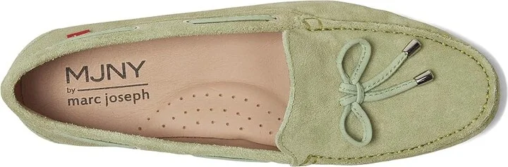 Marc Joseph New York Riverview Women's Shoes Pestal Green Suede : 6.5 M, Leather - Image 2
