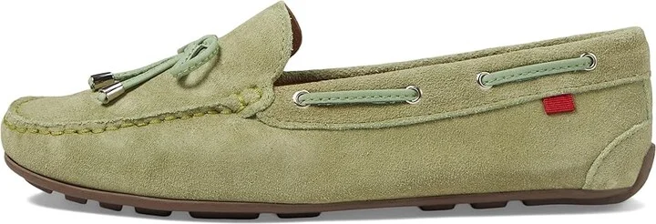 Marc Joseph New York Riverview Women's Shoes Pestal Green Suede : 6.5 M, Leather - Image 6