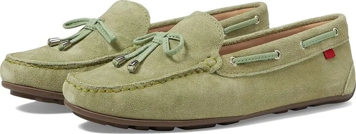 Marc Joseph New York Riverview Women's Shoes Pestal Green Suede : 6.5 M, Leather