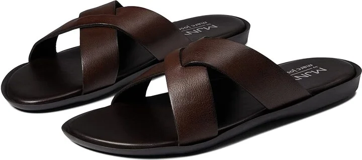 Marc Joseph New York Roman Court Men's Shoes Brown Grainy : 7 M, Leather