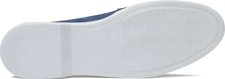 Marc Joseph New York Rose Street Women's Flat Shoes Blue Suede : 7 M, Leather - Image 3