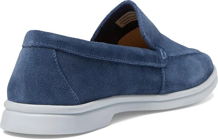 Marc Joseph New York Rose Street Women's Flat Shoes Blue Suede : 7 M, Leather - Image 4
