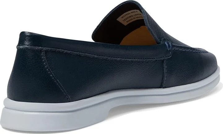 Marc Joseph New York Rose Street Women's Flat Shoes Navy Napa Soft : 7.5 M, Leather - Image 4