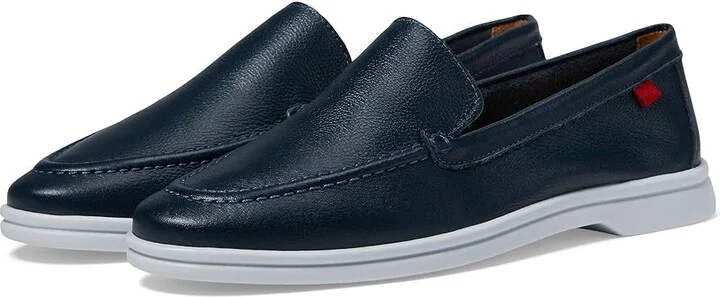 Marc Joseph New York Rose Street Women's Flat Shoes Navy Napa Soft : 7.5 M, Leather