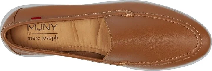 Marc Joseph New York Rose Street Women's Flat Shoes Tan Napa Soft : 10 M, Leather - Image 2
