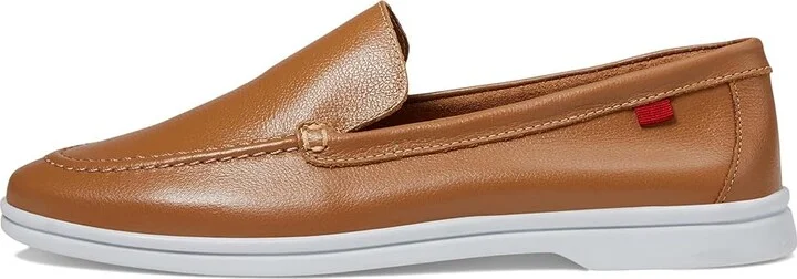 Marc Joseph New York Rose Street Women's Flat Shoes Tan Napa Soft : 10 M, Leather - Image 6