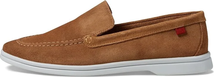Marc Joseph New York Rose Street Women's Flat Shoes Tan Suede : 6.5 M, Leather - Image 6