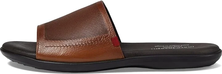 Marc Joseph New York South Street Men's Slippers Cognac Grainy : 9.5 M, Leather/Rubber - Image 5