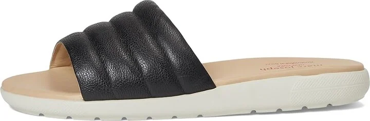 Marc Joseph New York South Street Slide Women's Sandals Black Napa Soft : 6.5 M, Leather - Image 6
