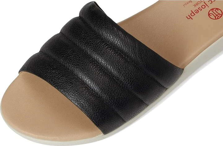 Marc Joseph New York South Street Slide Women's Sandals Black Napa Soft : 6.5 M, Leather - Image 7